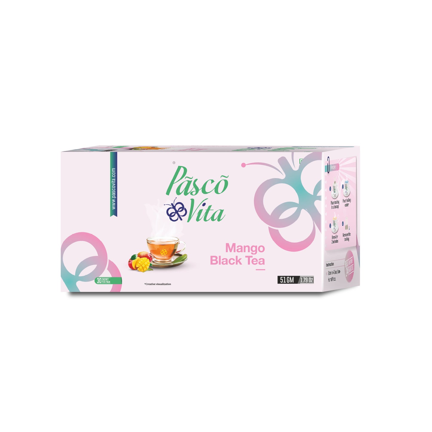 Mango Black Tea - 30 Sachet per pack