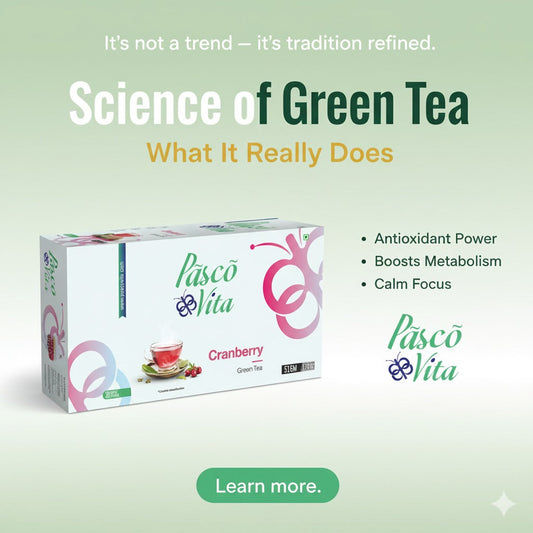 Why PãscõVita Cranberry Green Tea is a Wellness Essential