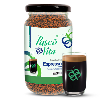 Pasco Vita - Espresso Instant Coffee Powder - 50 Gm